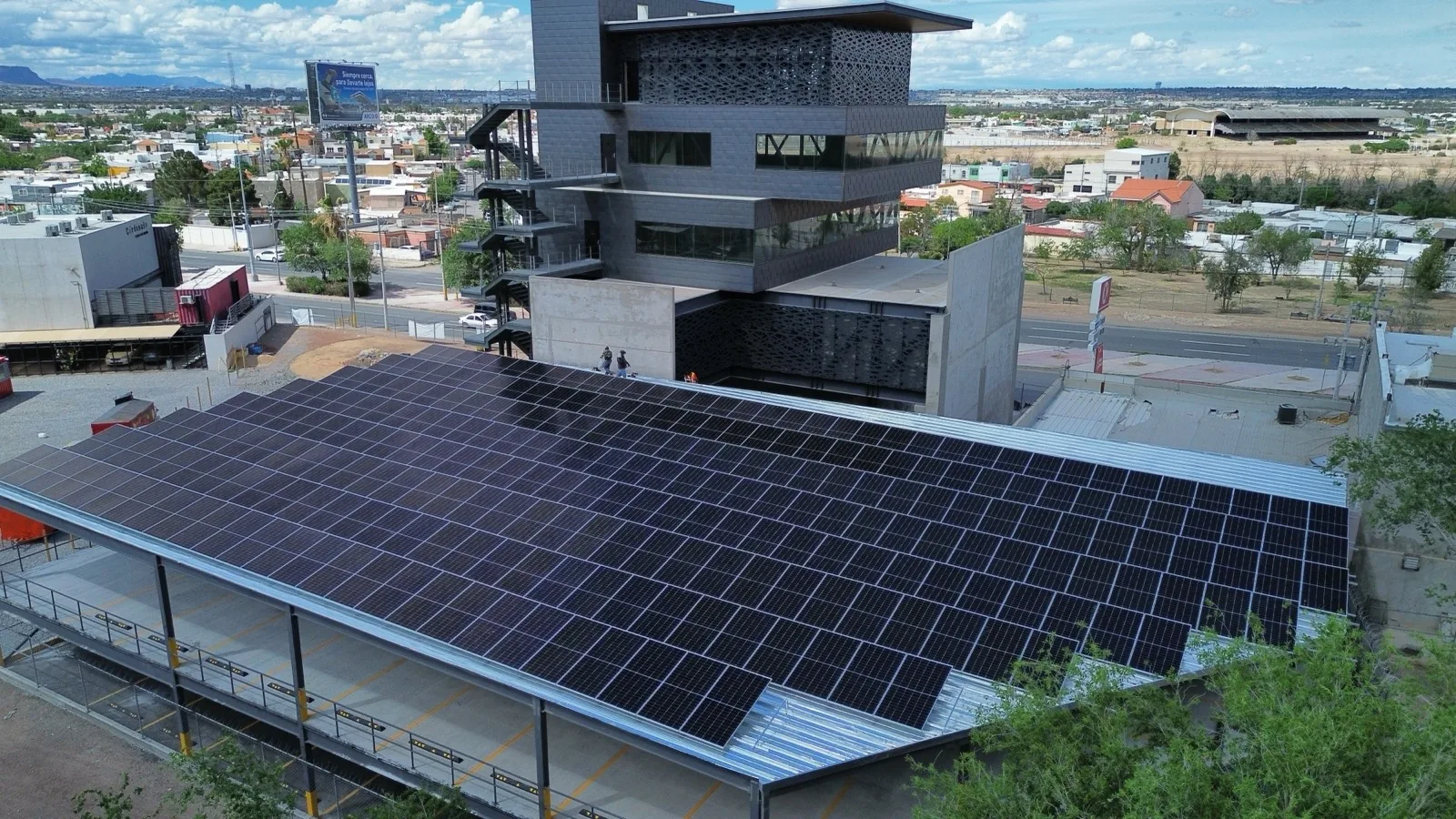 Paneles solares para negocios